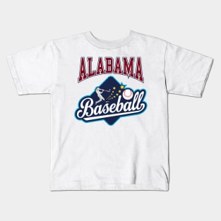 Alabama Baseball | SECT 51 Kids T-Shirt